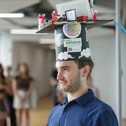 Ben in doctoral hat